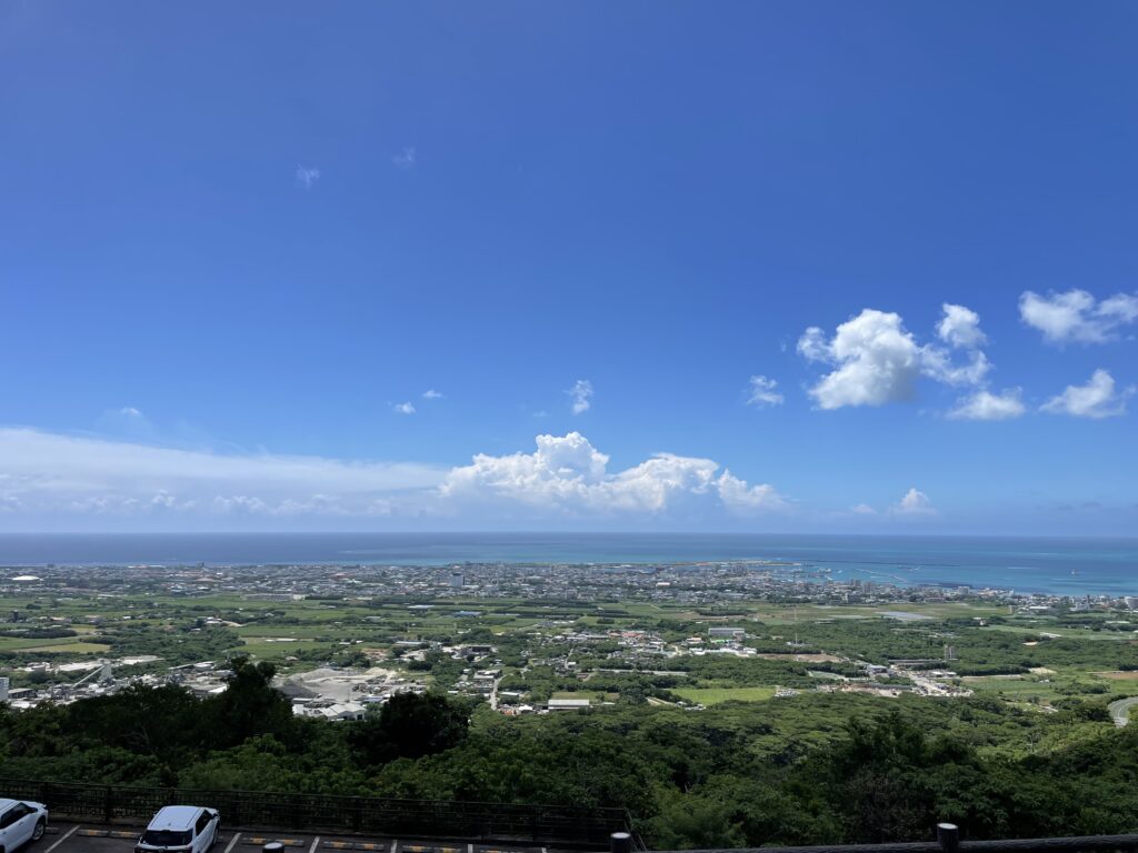 バンナ岳からの景色 石垣島