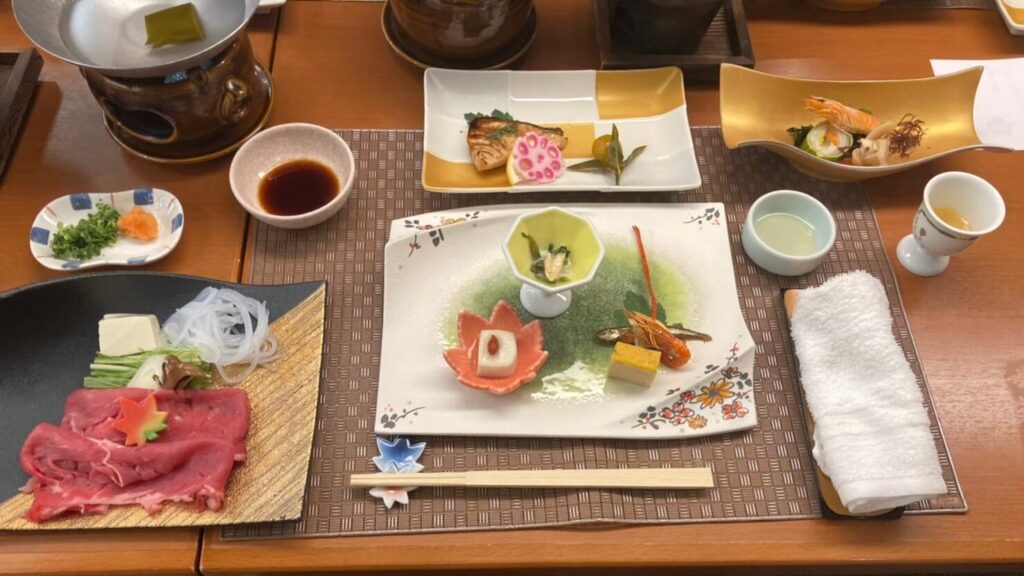 プリンスホテルの食事
