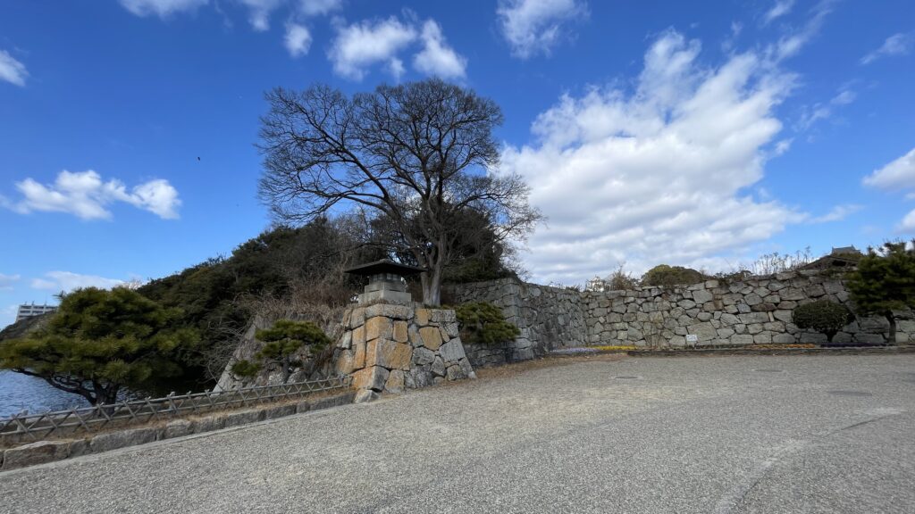 明石城跡 太鼓門跡