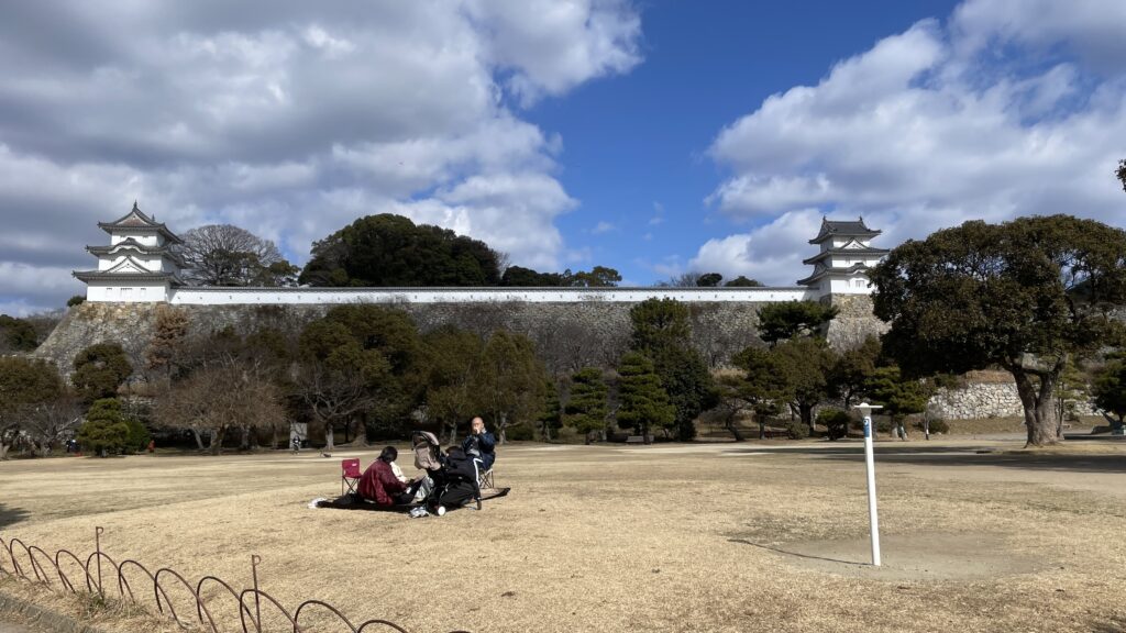 明石城跡 巽櫓と坤櫓