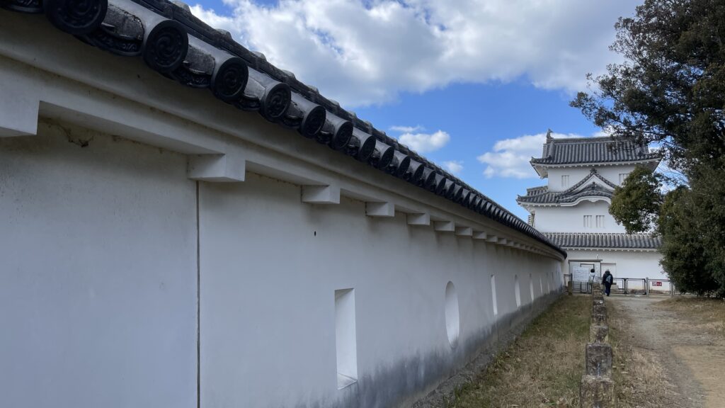 明石城跡 狭間