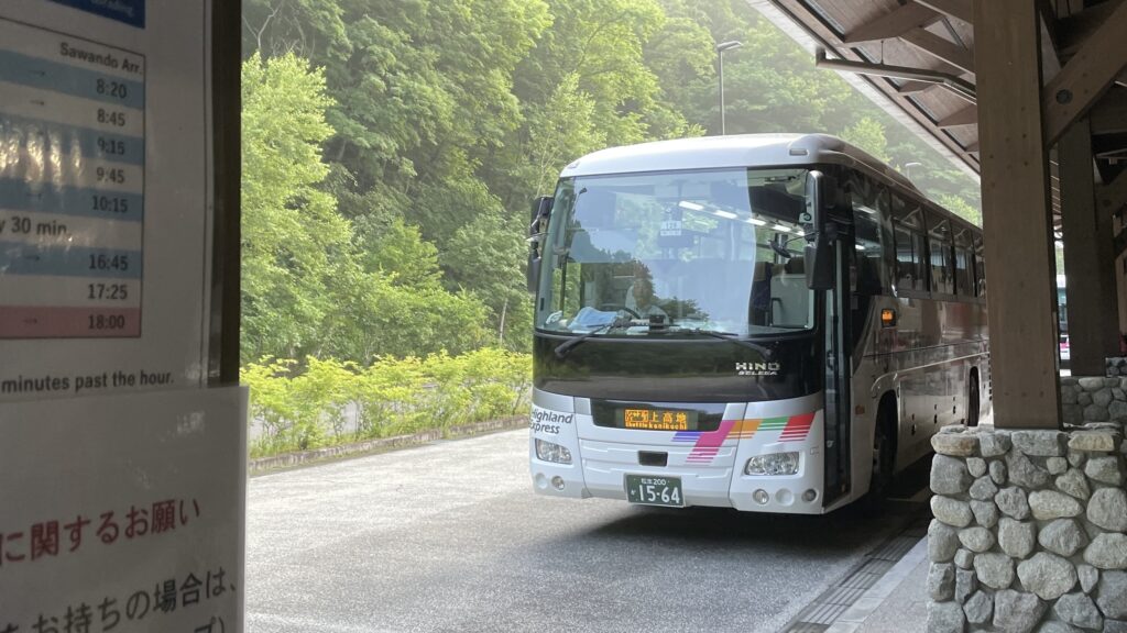 上高地 シャトルバス