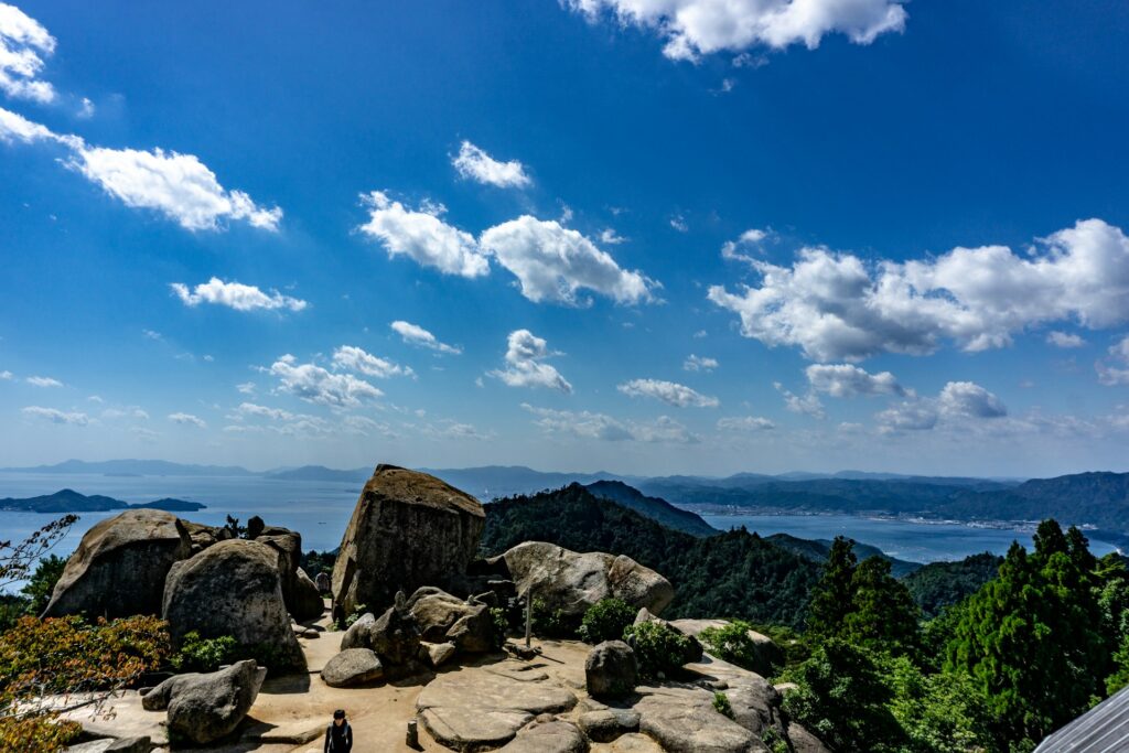 宮島 弥山展望台 獅子岩展望台