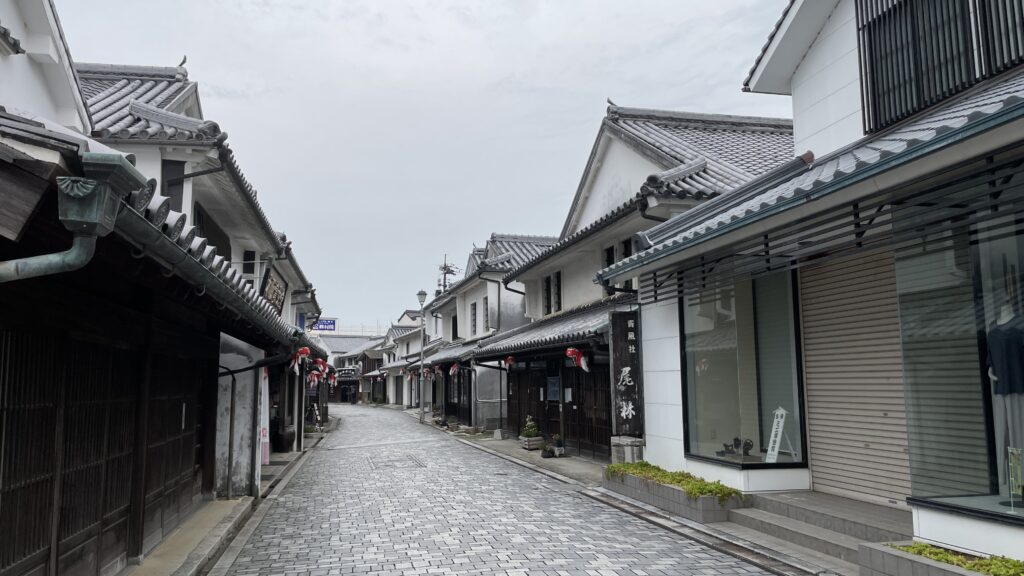 柳井白壁の町並み