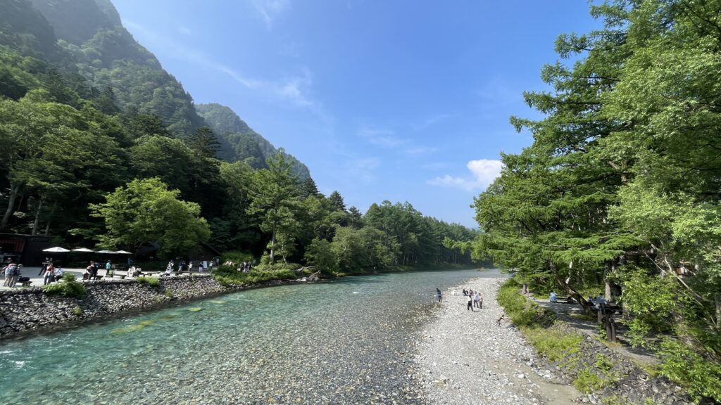 上高地 河童橋