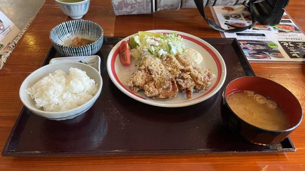 上高地食堂 山賊焼き定食