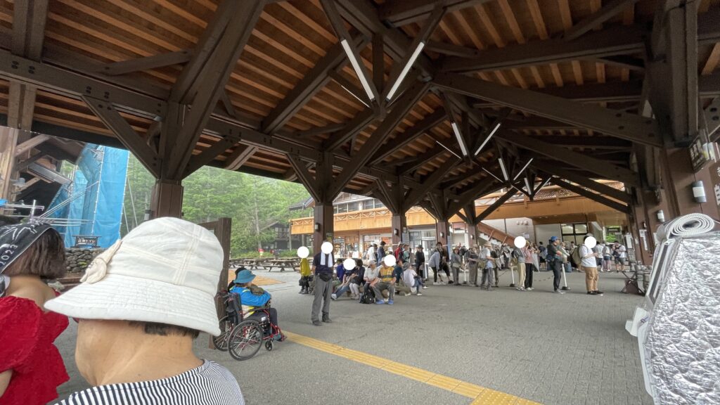上高地バスターミナル
