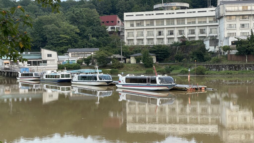 恵那峡 遊覧船乗船場