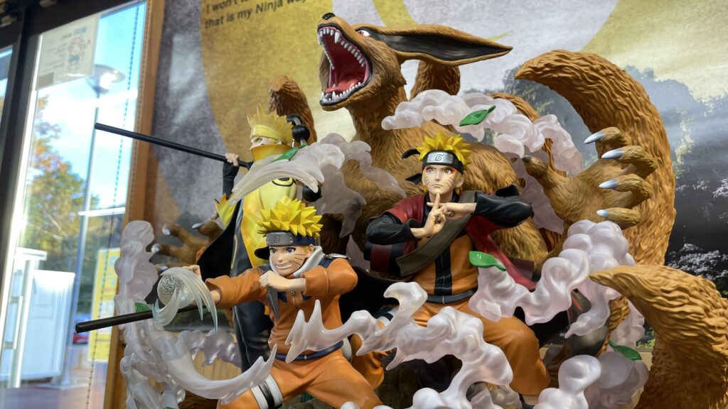 道の駅 あがつま峡　吾妻峡　NARUTO