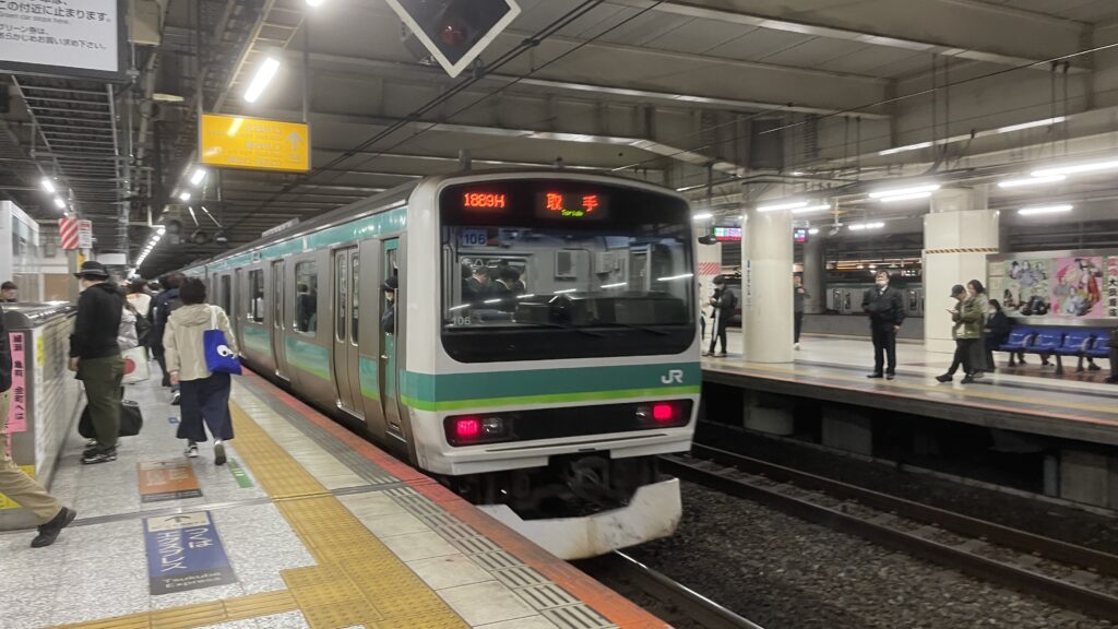 北千住駅　常磐線