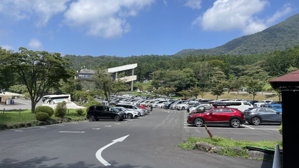 箱根園駐車場