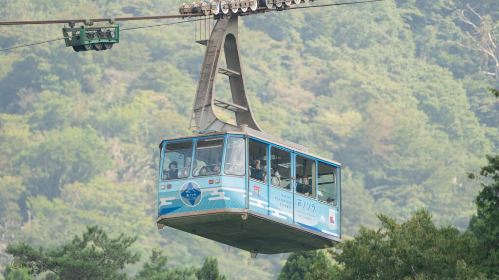 箱根 駒ヶ岳ロープウェー「芦ノソラ」　箱根園