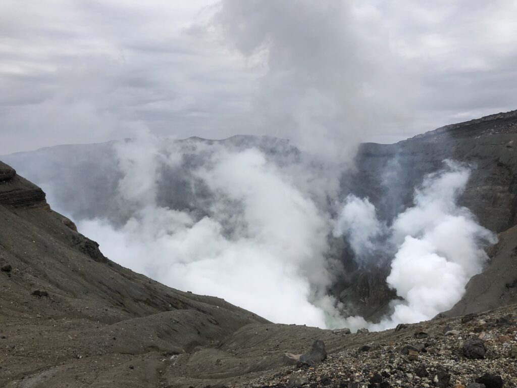 阿蘇中岳火口 阿蘇山
