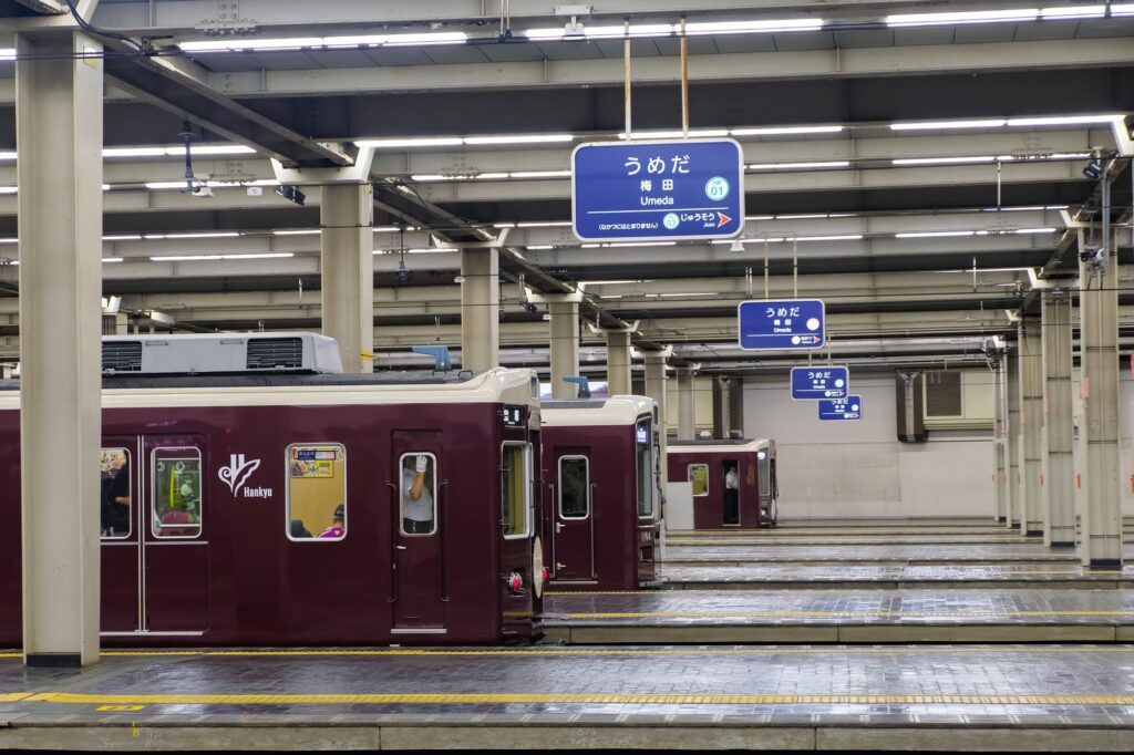 梅田駅　阪急電鉄　神戸線　宝塚線　京都線
