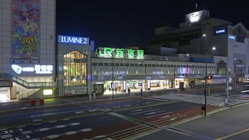 都営地下鉄新宿線　都営新宿線　新宿駅