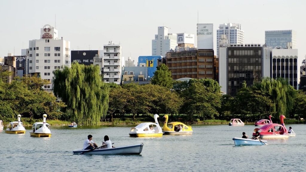 上野公園　不忍池