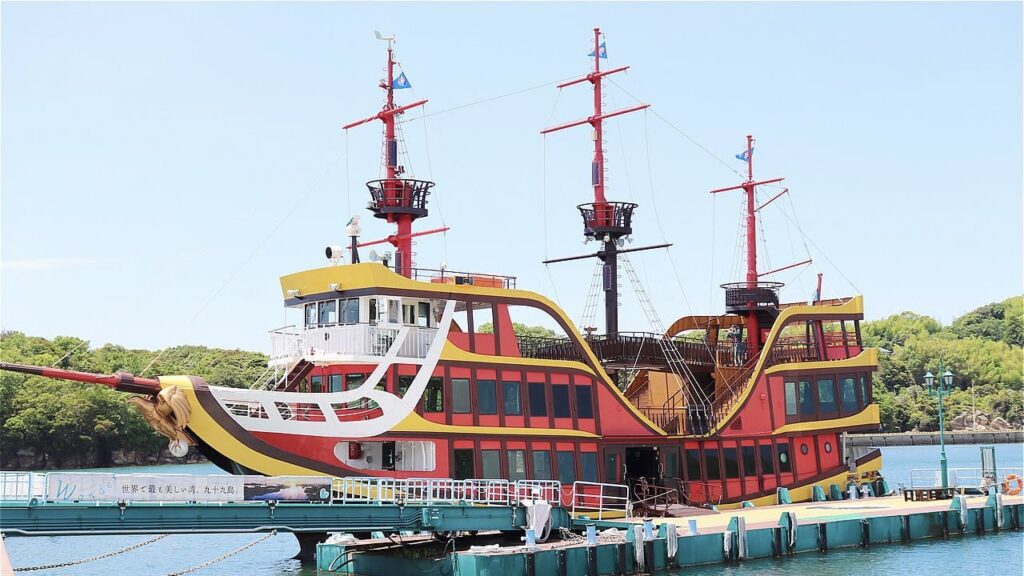 九十九島海賊遊覧船「みらい」