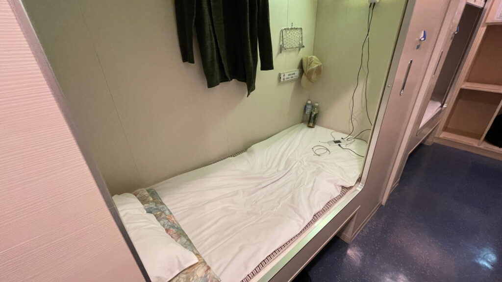 太平洋フェリー　S寝台