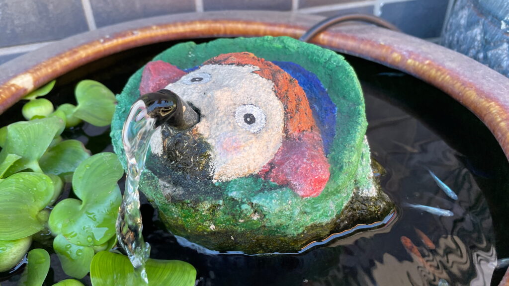 鞆の浦 ポニョの噴水