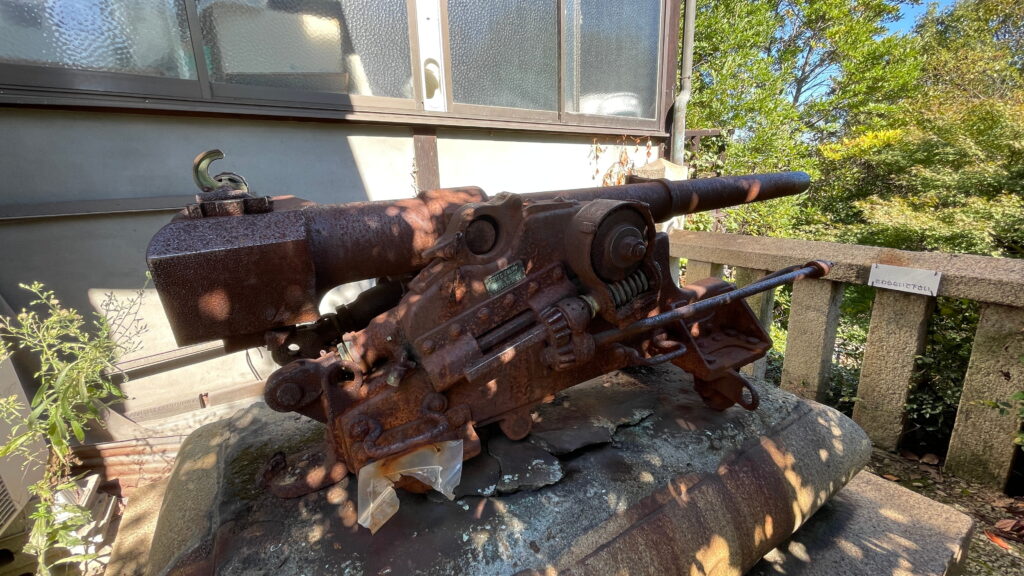 鞆の浦 沼名前神社 速射砲