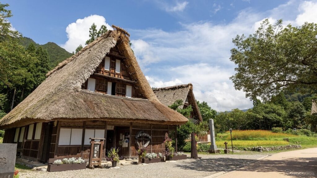 五箇山の合掌造り