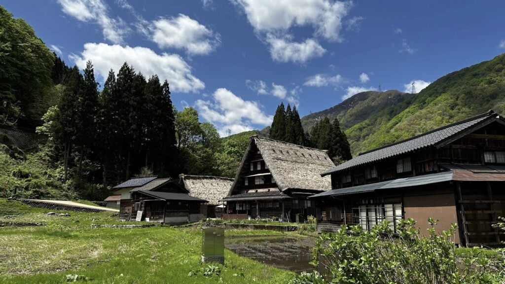 五箇山の合掌造り