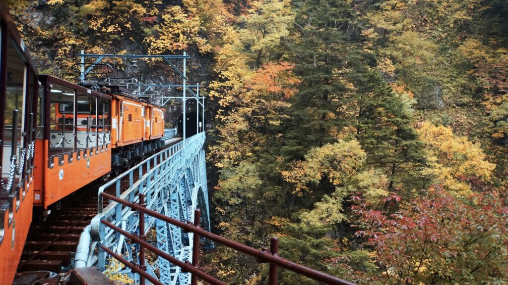 黒部渓谷鉄道トロッコ電車