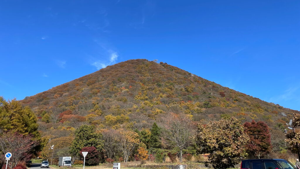 榛名湖　榛名山