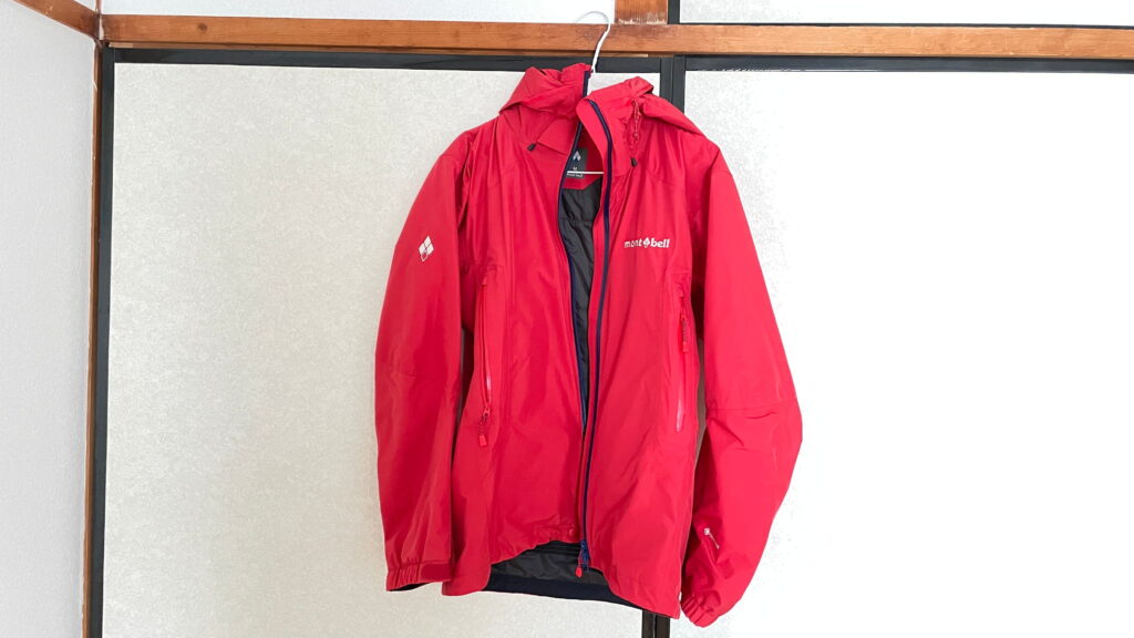 mont-bell　レインコート　登山