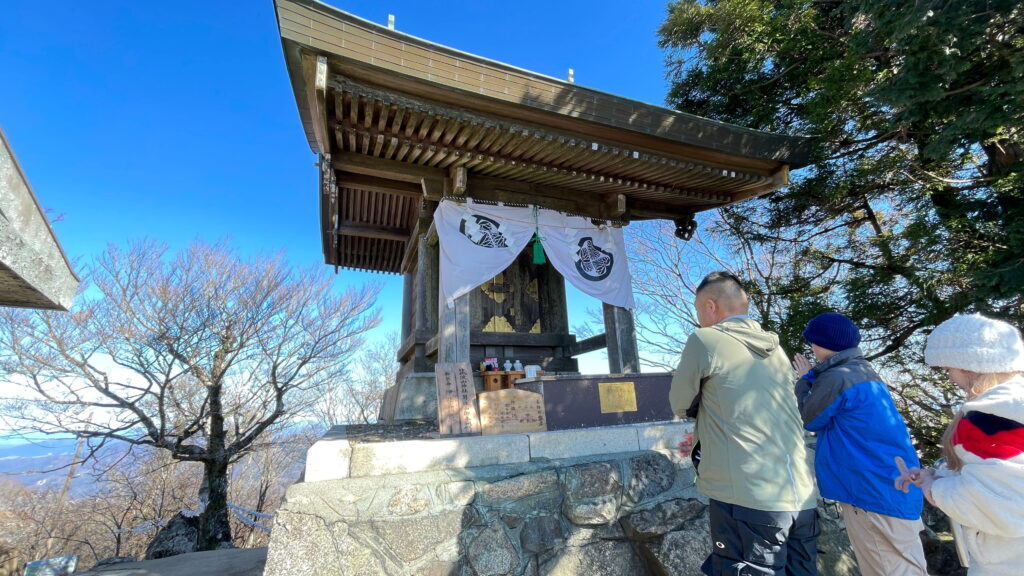 筑波山　男体山山頂