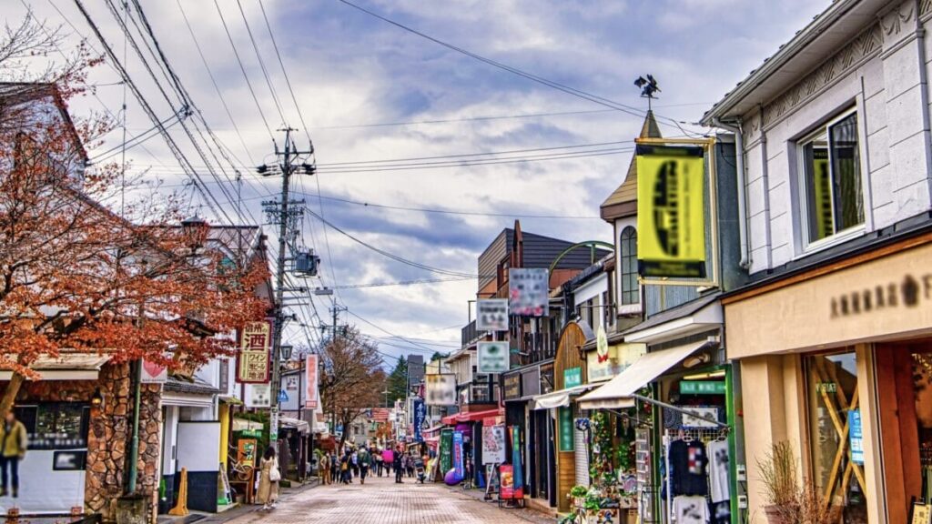 旧軽井沢銀座