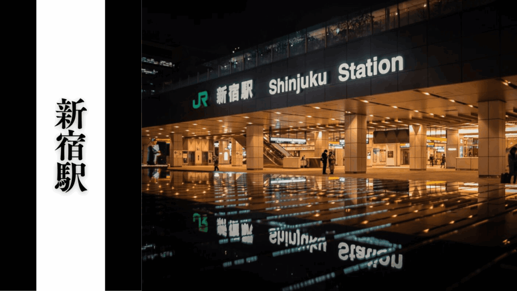 【新宿駅】所要時間・観光ルート・混雑回避ガイド