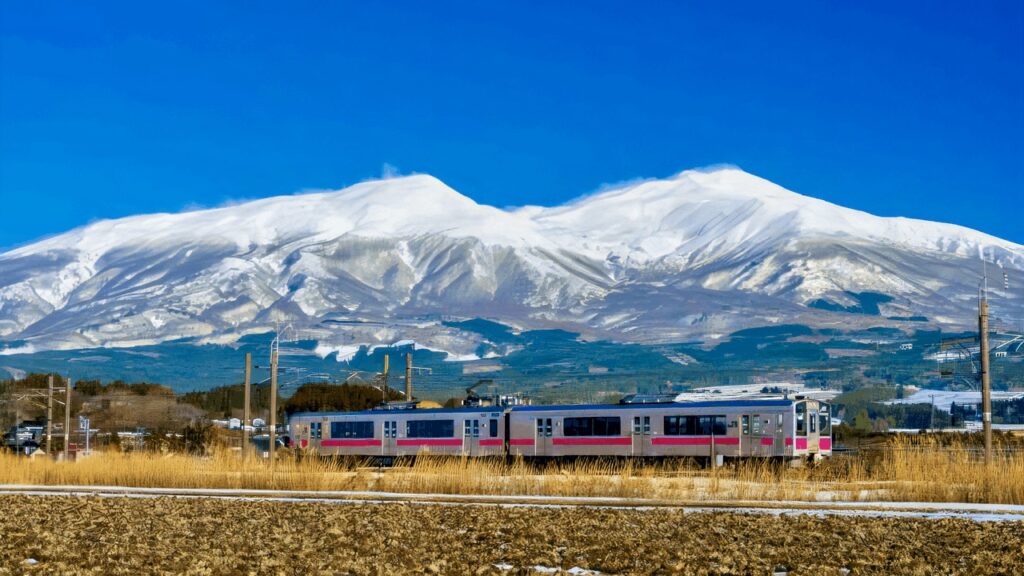 鳥海山　羽越本線