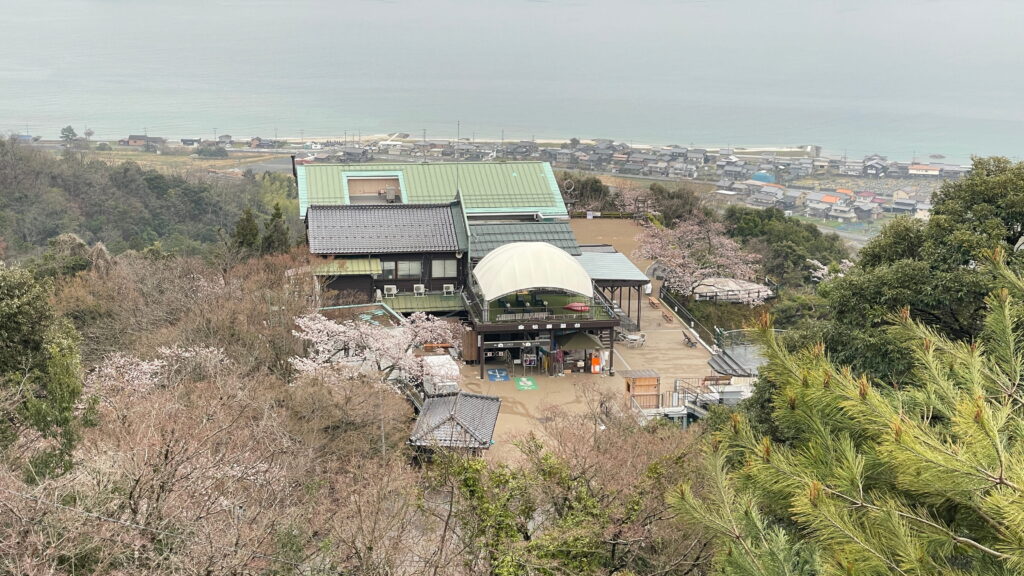 天橋立　天橋立傘松公園