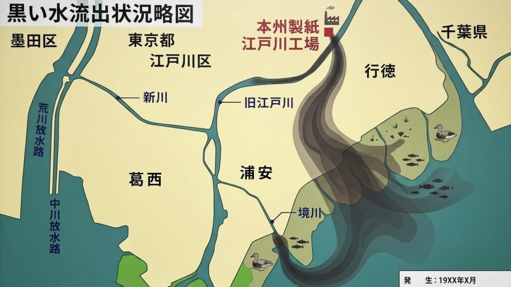 浦安市郷土博物館　黒い水事件
