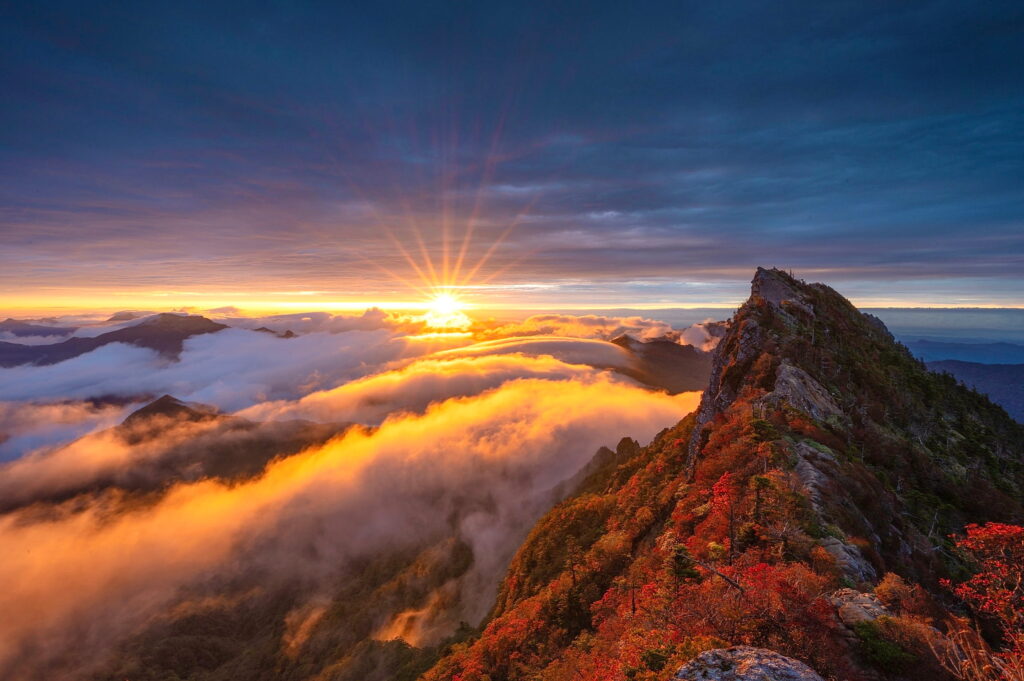 石鎚山