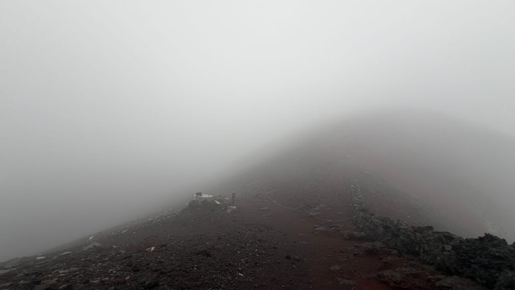 富士山　お鉢めぐり